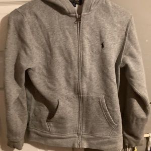 Polo Ralph Lauren grey zip up